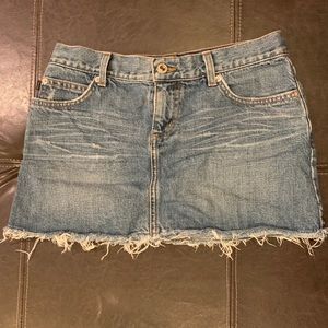 Vintage Juicy Couture Jean Mini-Skirt